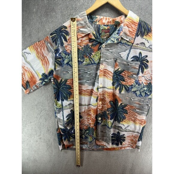Pineapple Connection Hawaiian Shirt Mens XL Multicolor Button Up Palm Trees - Picture 7 of 7